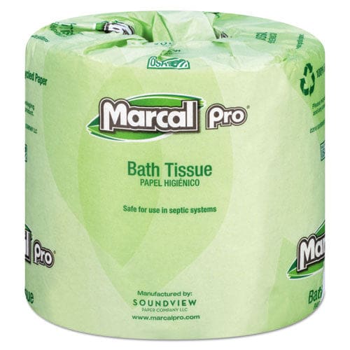 Marcal PRO 100% Recycled Bathroom Tissue Septic Safe 2-ply White 240 Sheets/roll 48 Rolls/carton - Janitorial & Sanitation - Marcal PRO™