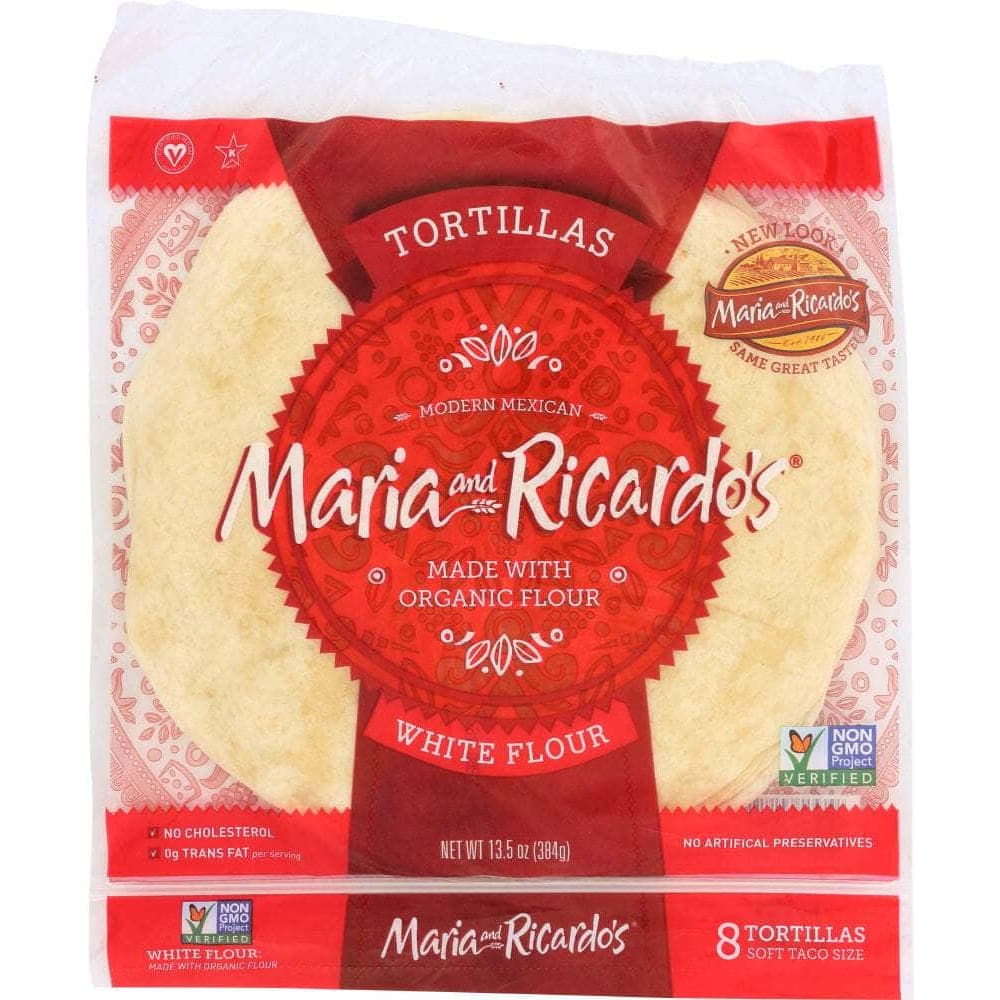 Maria And Ricardos Maria & Ricardos White Flour Tortillas, 13.50 oz