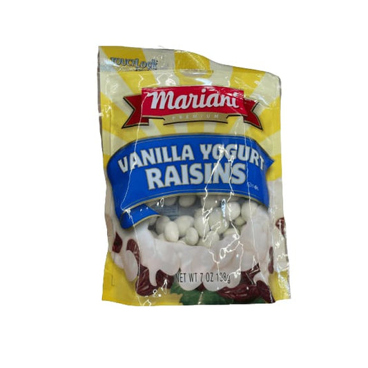 Mariani Mariani Dried Fruit, Vanilla Yogurt Covered Raisins, 7 oz Bag