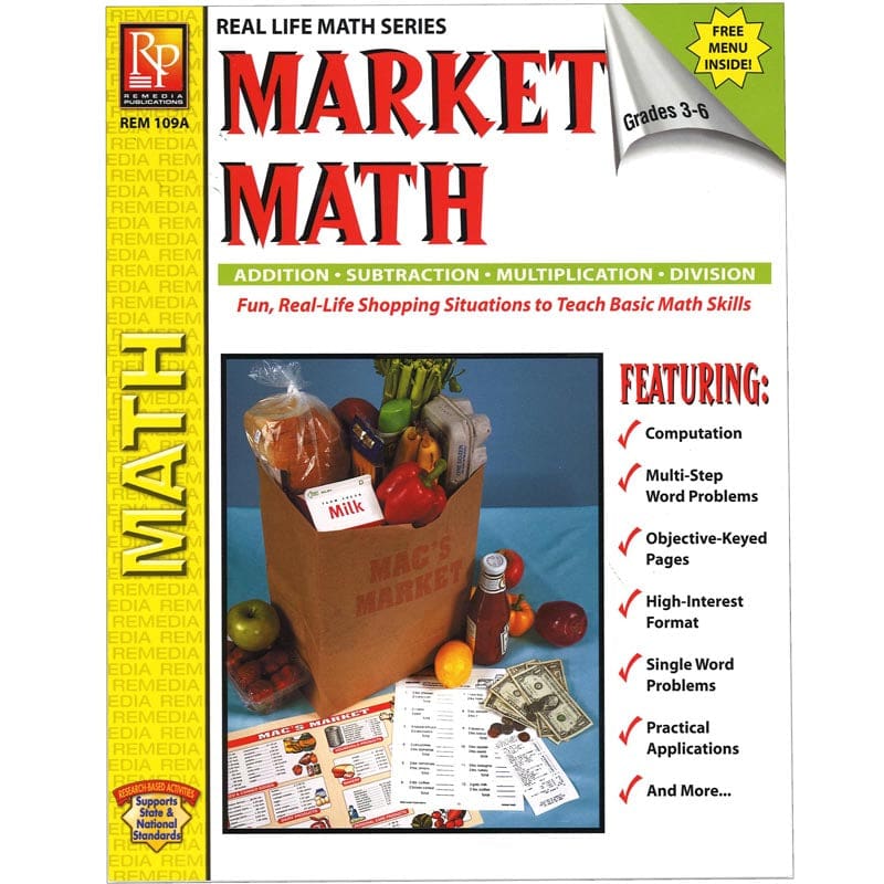 Market Math (Pack of 3) - Money - Remedia Publications