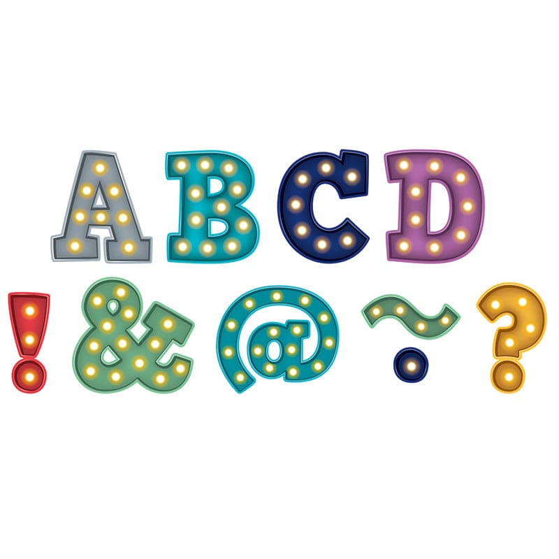 Marquee Bold Block 2In Magnetic Letters (Pack of 6) - Letters - Teacher Created Resources
