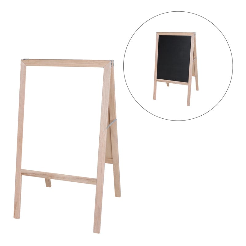 Marquee Easel White Dry Erase Black Chalk - Easels - Flipside
