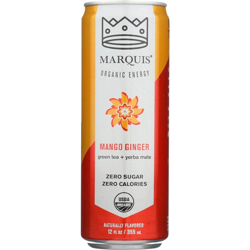Marquis Marquis Energy Drink Mango Ginger 12 oz