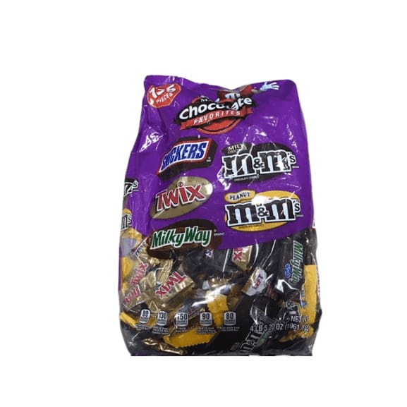 MARS Chocolate Favorites Halloween Candy Bars Variety Mix 69.2-Ounce 135-Piece Bag - ShelHealth.Com