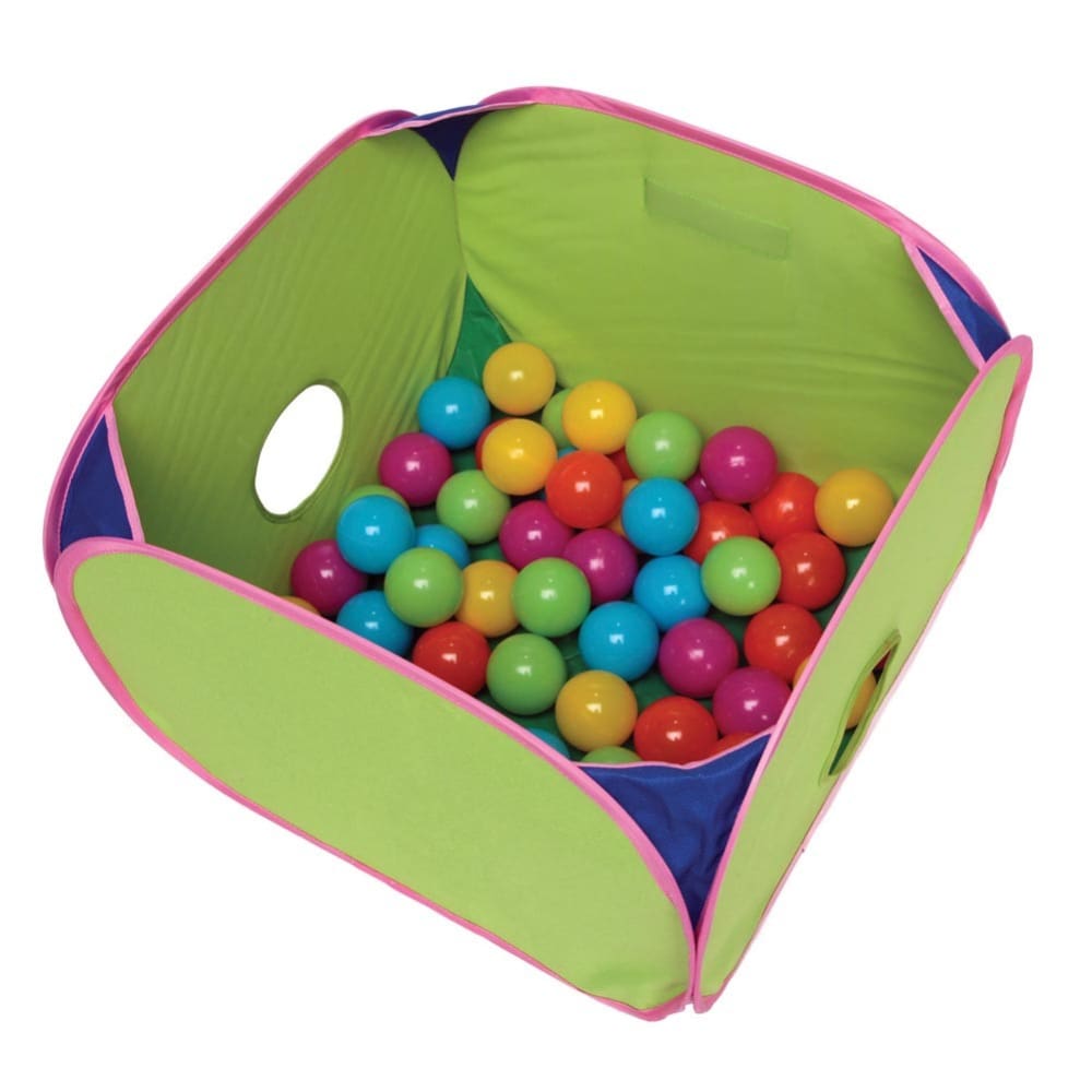 Marshall Pet Products Ferret Pop-N-Play Ball Pit with Plastic Balls Assorted Small - Pet Supplies - Marshall