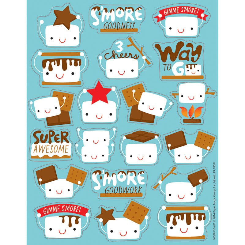 Marshmallow Scented Stickers (Pack of 12) - Stickers - Eureka