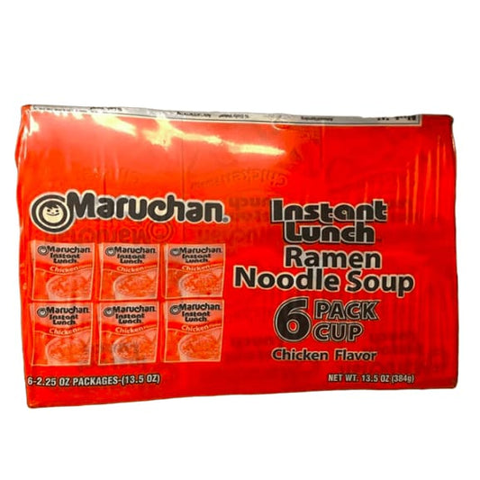 Maruchan Ramen Noodle Soup Chicken - 6 Pk - ShelHealth.Com