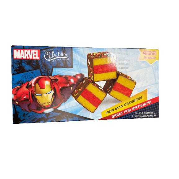 Marvel Marvel CakeBites , Various Choice, 4 x 2 oz.