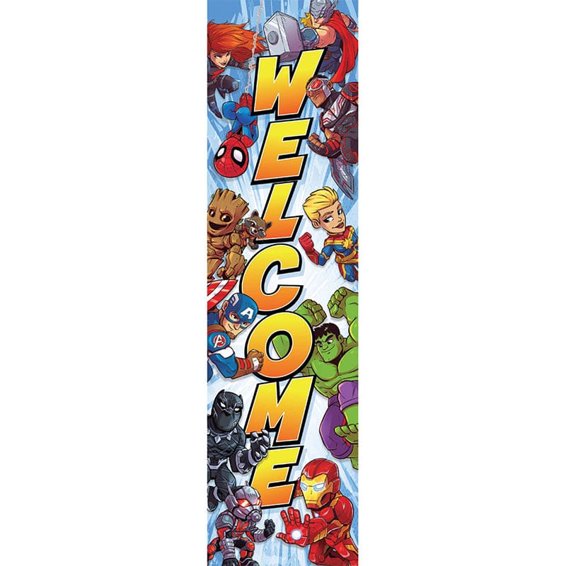 Marvel Super Hero Adventure Banners Vertical (Pack of 10) - Banners - Eureka