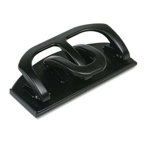 Master 20-sheet Duo Two-sided Heavy-duty Two- And Three-hole Punches 9/32 Holes Black - Office - Master®