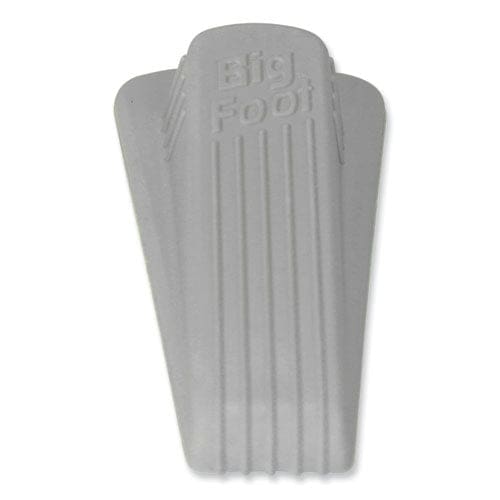Master Caster Big Foot Doorstop No Slip Rubber Wedge 2.25w X 4.75d X 1.25h Beige 2/pack - Janitorial & Sanitation - Master Caster®