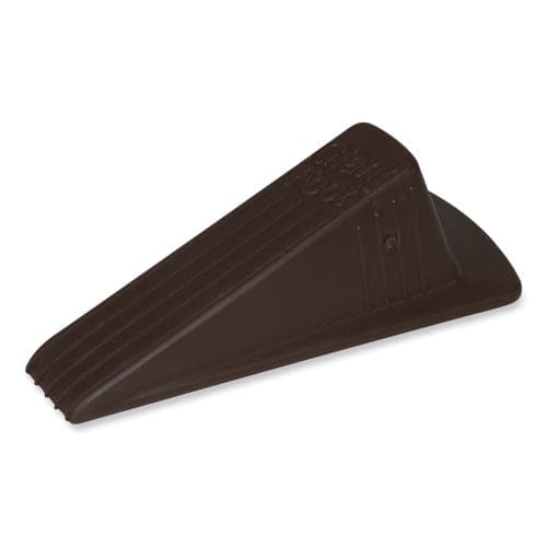 Master Caster Giant Foot Doorstop No-slip Rubber Wedge 3.5w X 6.75d X 2h Brown - Janitorial & Sanitation - Master Caster®