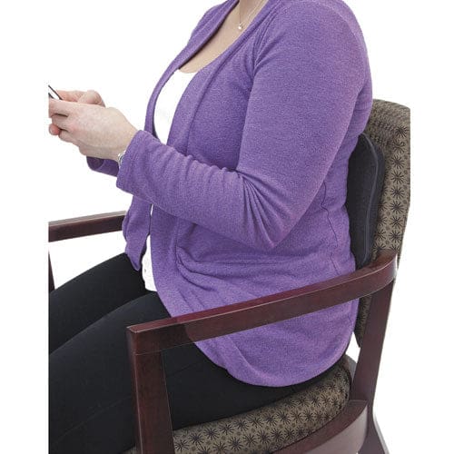 Master Caster The Comfortmakers Deluxe Lumbar Support Cushion Memory Foam 12.5 X 2.5 X 7.5 Black - Furniture - Master Caster®