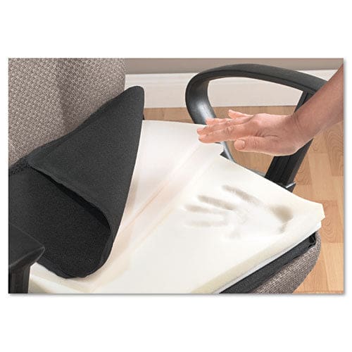 Master Caster The Comfortmakers Deluxe Seat/back Cushion Memory Foam 17 X 2.75 X 17.5 Black - Furniture - Master Caster®