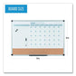 MasterVision 3-in-1 Planner Board 24 X 18 Natural/white Surface Silver Aluminum Frame - School Supplies - MasterVision®