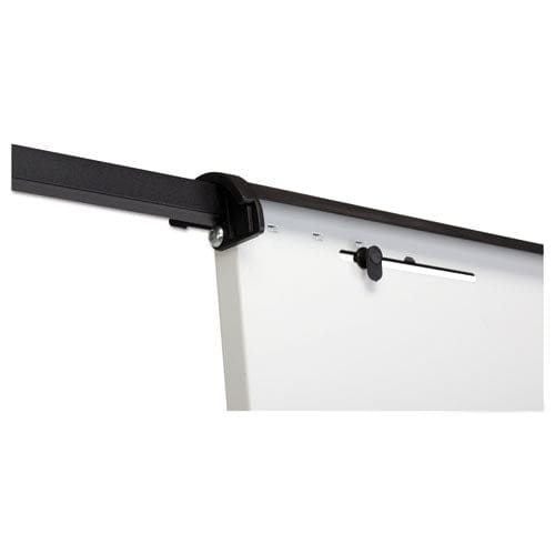 MasterVision 360 Multi-use Mobile Magnetic Dry Erase Easel 27 X 41 White Surface Black Steel Frame - School Supplies - MasterVision®