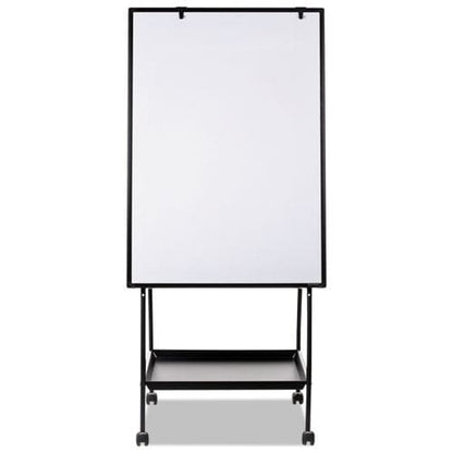 MasterVision Creation Station Dry Erase Board 29.5 X 74.88 White Surface Black Metal Frame - School Supplies - MasterVision®