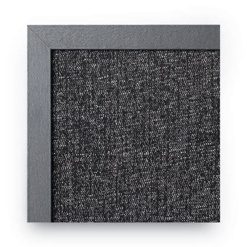 MasterVision Designer Combo Fabric Bulletin/dry Erase Board 24 X 18 White/black Surface Black Mdf Wood Frame - School Supplies -