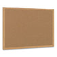 MasterVision Earth Cork Board 48 X 36 Natural Surface Oak Wood Frame - School Supplies - MasterVision®