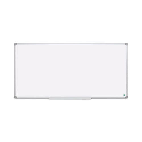 MasterVision Earth Silver Easy-clean Dry Erase Board 96 X 48 White Surface Silver Aluminum Frame - School Supplies - MasterVision®