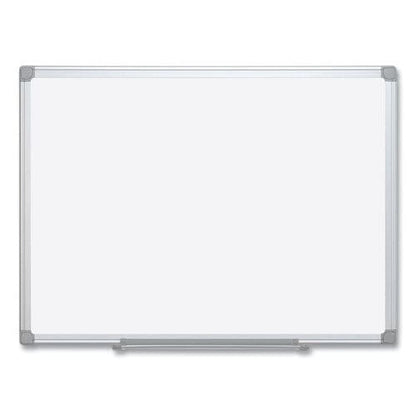 MasterVision Earth Silver Easy Clean Dry Erase Boards 96 X 48 White Surface Silver Aluminum Frame - School Supplies - MasterVision®