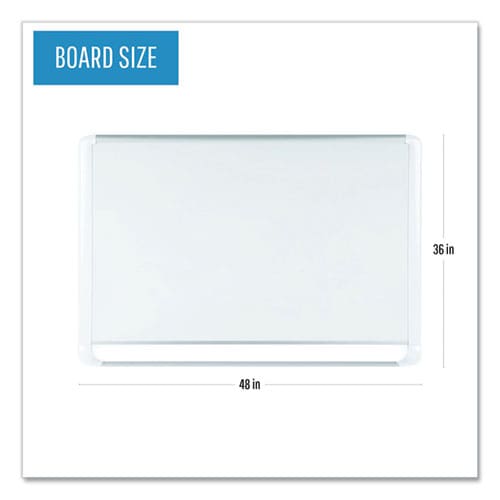 MasterVision Gold Ultra Magnetic Dry Erase Boards 48 X 36 White Surface White Aluminum Frame - School Supplies - MasterVision®