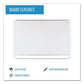 MasterVision Gold Ultra Magnetic Dry Erase Boards 48 X 36 White Surface White Aluminum Frame - School Supplies - MasterVision®