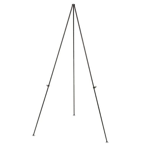MasterVision Instant Easel 61.5 High Black Steel Heavy-duty - School Supplies - MasterVision®
