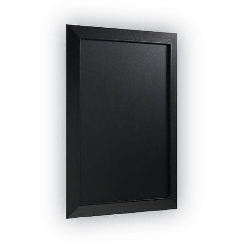 MasterVision Kamashi Chalk Board 36 X 24 Black Surface Black Wood Frame - School Supplies - MasterVision®