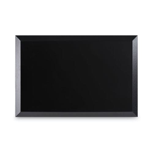 MasterVision Kamashi Wet-erase Board 48 X 36 Black Surface Black Wood Frame - School Supplies - MasterVision®