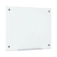 MasterVision Magnetic Glass Dry Erase Board 98 X 52 Opaque White Surface - School Supplies - MasterVision®