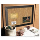 MasterVision Natural Cork Bulletin Board 36 X 24 Natural Surface Black Wood Frame - School Supplies - MasterVision®