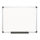 MasterVision Porcelain Value Dry Erase Board 36 X 48 White Surface Silver Aluminum Frame - School Supplies - MasterVision®