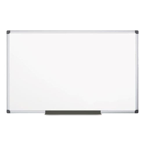 MasterVision Porcelain Value Dry Erase Board 48 X 72 White Surface Silver Aluminum Frame - School Supplies - MasterVision®