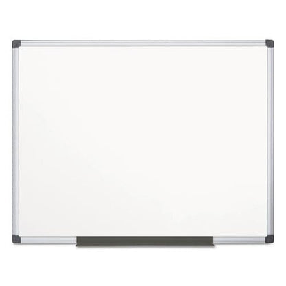 MasterVision Porcelain Value Dry Erase Board 48 X 72 White Surface Silver Aluminum Frame - School Supplies - MasterVision®