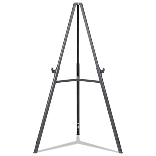 MasterVision Quantum Heavy Duty Display Easel 35.62 To 61.22 High Plastic Black - School Supplies - MasterVision®