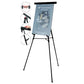 MasterVision Telescoping Tripod Display Easel Adjusts 35 To 64 High Metal Black - School Supplies - MasterVision®