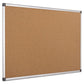 MasterVision Value Cork Bulletin Board With Aluminum Frame 24 X 36 Natural Surface Silver Aluminum Frame - School Supplies - MasterVision®