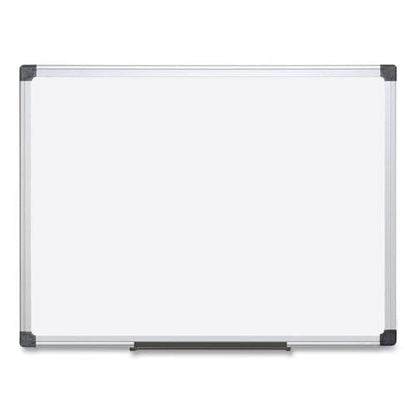 MasterVision Value Lacquered Steel Magnetic Dry Erase Board 18 X 24 White Surface Silver Aluminum Frame - School Supplies - MasterVision®