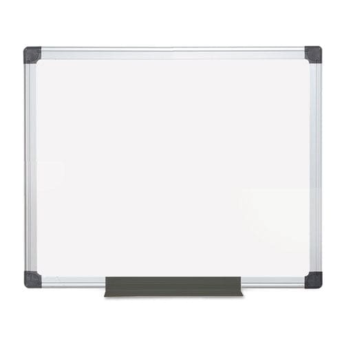 MasterVision Value Lacquered Steel Magnetic Dry Erase Board 48 X 36 White Surface Silver Aluminum Frame - School Supplies - MasterVision®