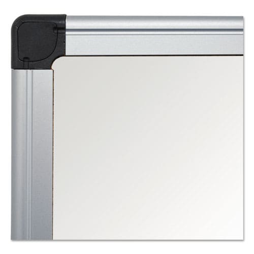 MasterVision Value Lacquered Steel Magnetic Dry Erase Board 72 X 48 White Surface Silver Aluminum Frame - School Supplies - MasterVision®