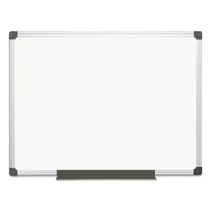 MasterVision Value Melamine Dry Erase Board 36 X 48 White Surface Silver Aluminum Frame - School Supplies - MasterVision®