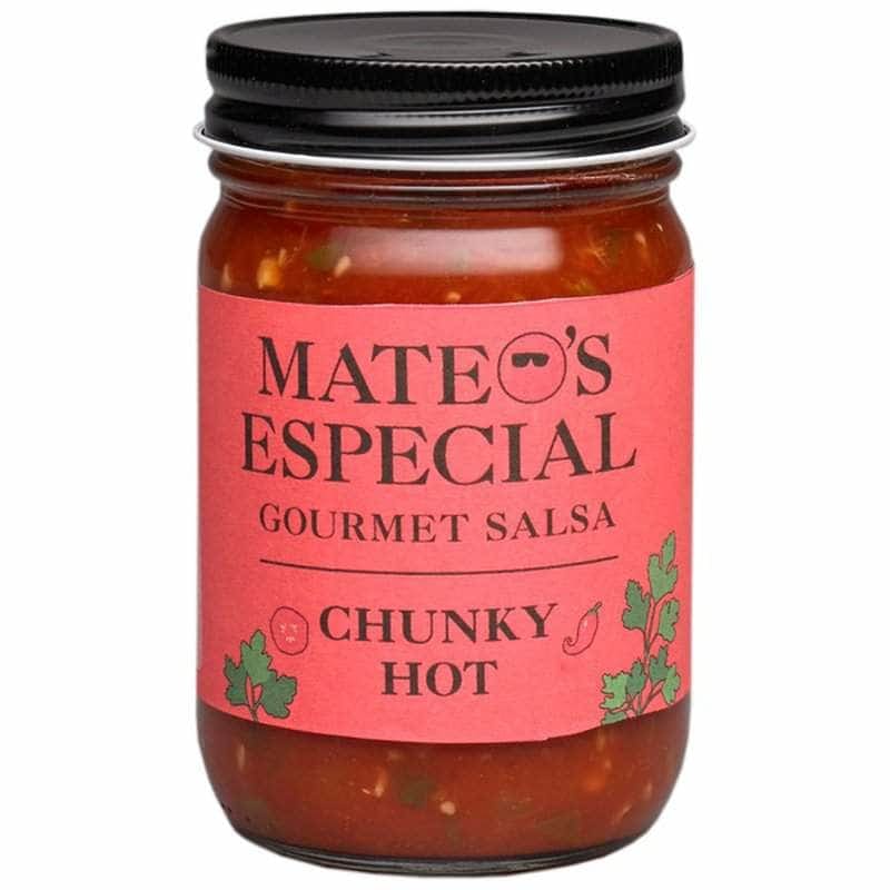 MATEOS GOURMET Mateos Gourmet Chunky Hot Salsa, 16 Oz