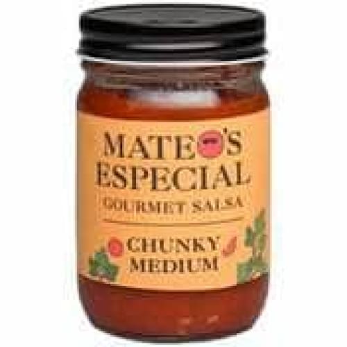 MATEOS GOURMET Mateos Gourmet Chunky Medium Salsa, 16 Oz