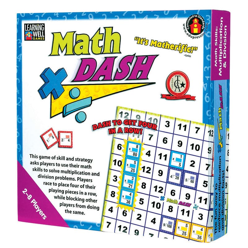 Math Dash Multiplication & Division - Math - Teacher Created Resources