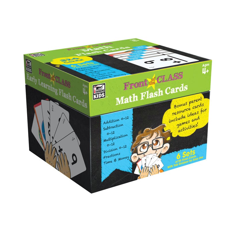 Math Flash Cards Gr Pk-3 (Pack of 2) - Flash Cards - Carson Dellosa Education