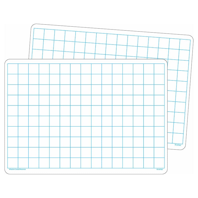 Math Grid Dry Erase Boards 10 St - Dry Erase Boards - Teacher Created Resources