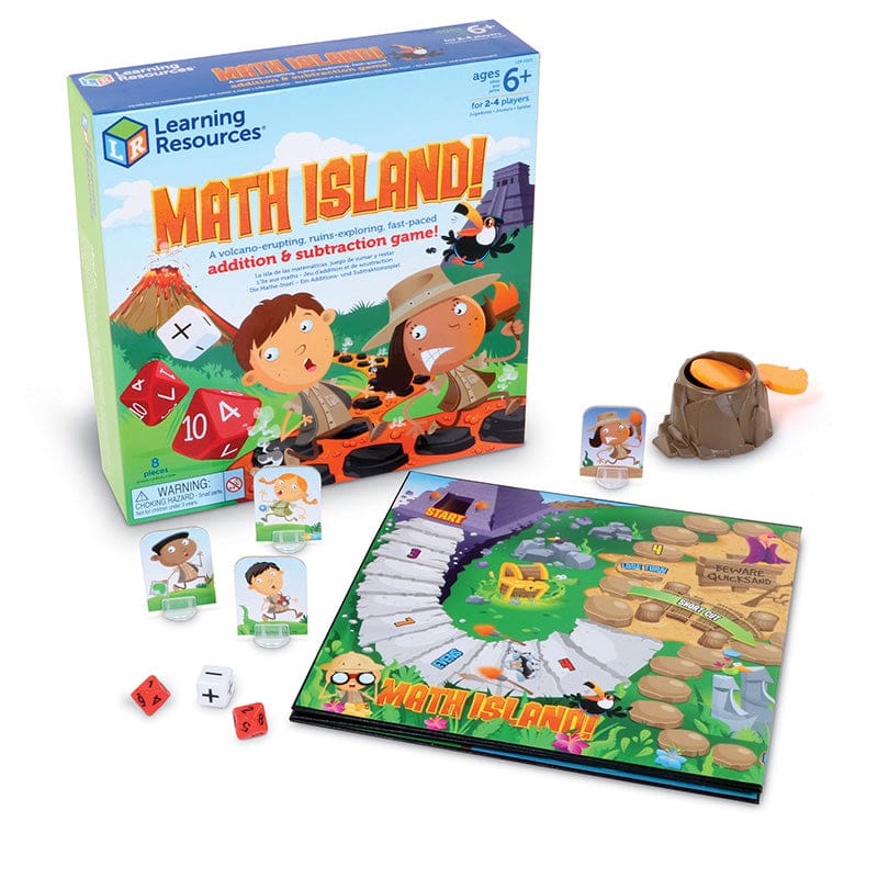 Math Island Add & Subtraction Game (Pack of 2) - Math - Learning Resources