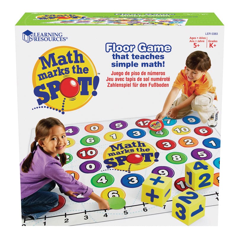 Math Marks The Spot A Math Activity Mat - Math - Learning Resources