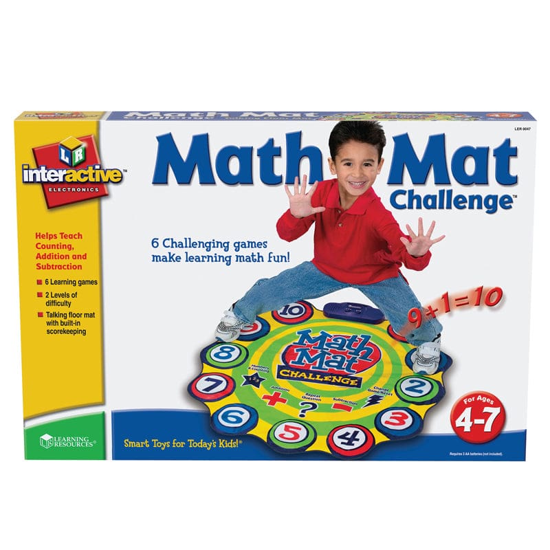 Math Mat Challenge Game Gr Pk & Up - Math - Learning Resources